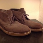 Mens Clarks Bushacre 2 Chukka Brown Desert Boots Size 11.5 Free Priority Ship