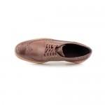 Cole Haan Cooper Sq. Wingtip Mens Size 7 Brown Wingtip Leather Oxfords Shoes