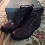 NIB Timberland Earthkeepers Size 10 Men’s Hommes Dark Brown Leather Boots 5928R