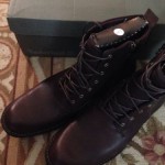 NIB Timberland Earthkeepers Size 10 Men’s Hommes Dark Brown Leather Boots 5928R
