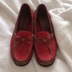 Mens Saddle Red Brown Cole Haan Geniune Handsewn Tassel Loafers Sz 10.5 M