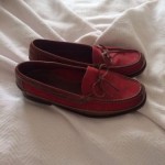 Mens Saddle Red Brown Cole Haan Geniune Handsewn Tassel Loafers Sz 10.5 M