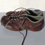 Diesel Ivalo Mens Size 10.5 Brown Leather Athletic Sneakers Shoes  Eur 44