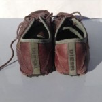 Diesel Ivalo Mens Size 10.5 Brown Leather Athletic Sneakers Shoes  Eur 44