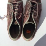 Diesel Ivalo Mens Size 10.5 Brown Leather Athletic Sneakers Shoes  Eur 44