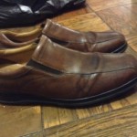 Cole Haan Brown Leather Mens Slip On Casual Shoes Loafers US 9 M