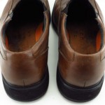 Clarks Unstructured Brown Leather Slip On Loafers Men Size 10.5 M