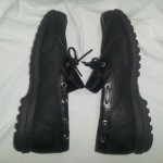 COLE HAAN BLACK NIKE AIR WATERPROOF DUCK DUCK MOCASSINS LOAFERS MEN’S Size 9.5M