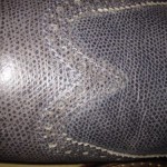 Men’s Cole Haan Air Colton Casual Wingtip Iron Textured Grey Leather 11M C10557