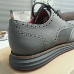 Brand New Cole Haan LUNARGRAND WINGTIP Reflective 3m Leather Shoes SZ 10 Rare