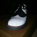 Brand New Cole Haan LUNARGRAND WINGTIP Reflective 3m Leather Shoes SZ 10 Rare