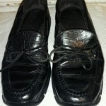 Men’s Cole Haan black loafers slip on shoes sz 12