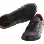 Diesel Spin Y00668-PS147-T8013 Black Leather Casual Shoes Men