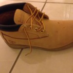MENS WHEAT CONSTRUCTION TIMBERLAND Size 9M Low Cut