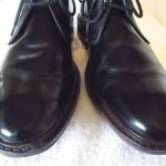 Cole Haan Men’s Black Leather/Suede Trim Lace-Up Desert~Dress Ankle Boots 10M