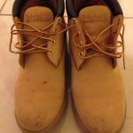 MENS WHEAT CONSTRUCTION TIMBERLAND Size 9M Low Cut