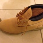 MENS WHEAT CONSTRUCTION TIMBERLAND Size 9M Low Cut