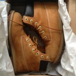 GREAT CONDITION wheat timberland boots size 7