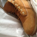 GREAT CONDITION wheat timberland boots size 7