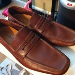 Cole Haan Brown Loafers Size 9 Boat Shoes mint