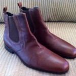 Excellent!!! Men’s Hugo Boss Slip On Boot Brown 8.5 M