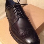 Cole Haan ‘Lunargrand Long Wingtip’ Leather Oxford Sz 10 M in Black $228