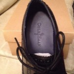 Cole Haan ‘Lunargrand Long Wingtip’ Leather Oxford Sz 10 M in Black $228