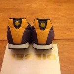 Diesel Men’s Yellow/Gray Shoes, “The Great Era Slocker Sneakers”, Size 10, New!