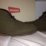 Clarks “Originals” Desert Boots – Olive Suede – Mens Sz 12
