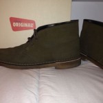 Clarks “Originals” Desert Boots – Olive Suede – Mens Sz 12