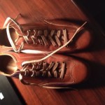 Cole Haan Nike AIR Casual Dress Oxford Brown Leather Men’s Shoes 10 M NICE!