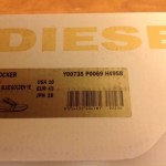 Diesel Men’s Yellow/Gray Shoes, “The Great Era Slocker Sneakers”, Size 10, New!