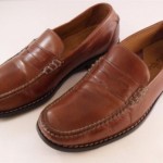 Shoes Penny Loafers Cole Haan 8.5 M Nike Air Tan Brown Leather Slip-on Mocs