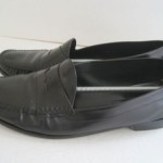 Cole Haan Mens Slip On Dress Shoes Black Loafers C02795