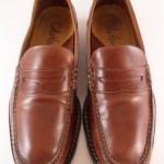 Shoes Penny Loafers Cole Haan 8.5 M Nike Air Tan Brown Leather Slip-on Mocs