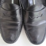 Cole Haan Mens Slip On Dress Shoes Black Loafers C02795