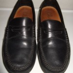Cole Haan Black Leather Driver Slip On Loafers Mens Sz.7.5 M