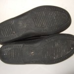Cole Haan Black Leather Driver Slip On Loafers Mens Sz.7.5 M