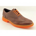 Cole Haan Great Jones Wingtip Mens Size 7 Brown Leather Oxfords Shoes Used