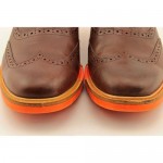 Cole Haan Great Jones Wingtip Mens Size 7 Brown Leather Oxfords Shoes Used