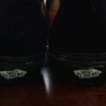 Vans Black Hi-Top Shoes, Size 12