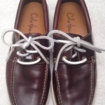 Men’s Size 10 M Cole Haan Brand Casual Brown Leather Boat Style Oxford Shoes