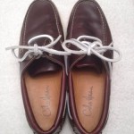 Men’s Size 10 M Cole Haan Brand Casual Brown Leather Boat Style Oxford Shoes