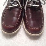 Men’s Size 10 M Cole Haan Brand Casual Brown Leather Boat Style Oxford Shoes