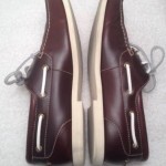 Men’s Size 10 M Cole Haan Brand Casual Brown Leather Boat Style Oxford Shoes