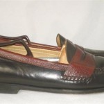 Mens Cole Haan Penny Loafers Casual Black Brown Leather Size 13 D