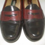 Mens Cole Haan Penny Loafers Casual Black Brown Leather Size 13 D