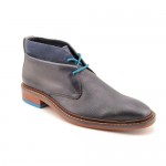 Cole Haan Air Colton Winter Chukka Mens Size 10.5 Blue Leather Chukka Boots