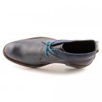 Cole Haan Air Colton Winter Chukka Mens Size 10.5 Blue Leather Chukka Boots