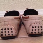 COLE HAAN NIKE AIR Tan Leather Moccasins Driving Shoes Mens 10.5